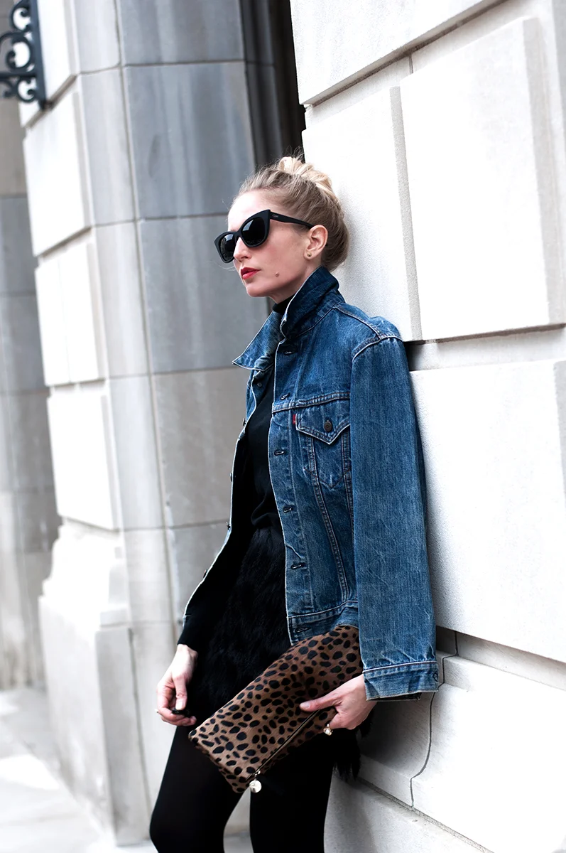 Levi s Trucker Jacket Downtown Holiday Style FORAGE FASHION